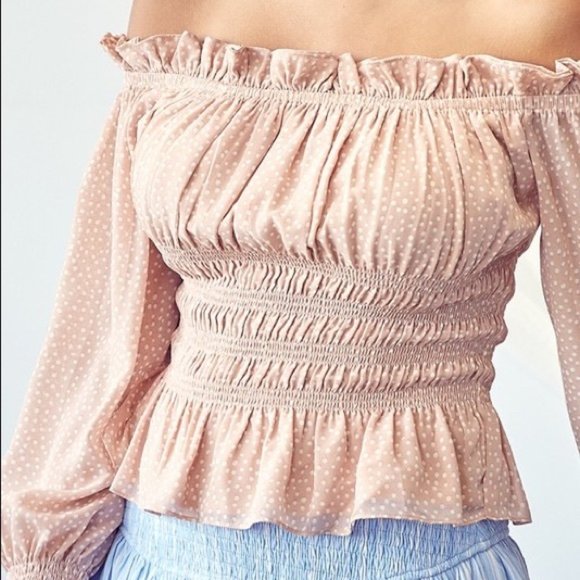 Charming Ruffle Off Shoulder Top - Picture 6 of 6